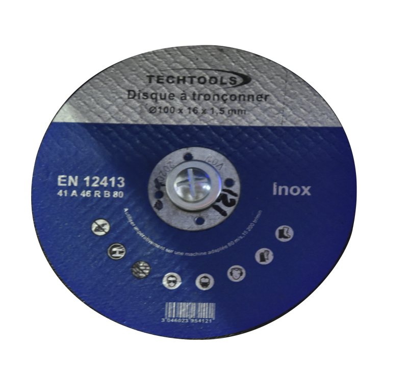 DISQUE TRONC. INOX EKOMAX 100x16x1.5 mm U954121