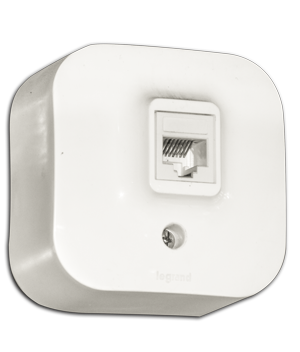 FORIX BLANC PRISE RJ45 CAT5E UTP 782424