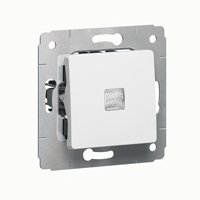 CARIVA BLANC POUSSOIR SIMPLE LUMINEUX 773613