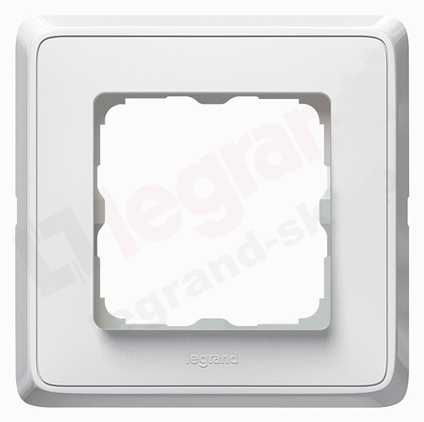 CARIVA BLANC PLAQUE 1 POSTE 773651