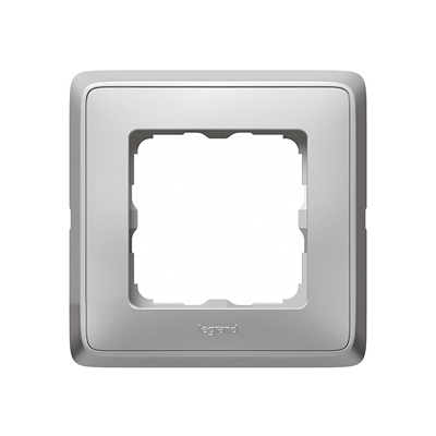 CARIVA BLANC PLAQUE ALU 1 POSTE 773671