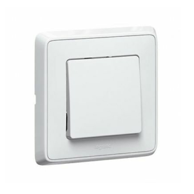 CARIVA BLANC POUSSOIR SIMPLE MECA COMPLET ENJO+PLAQUE 773811