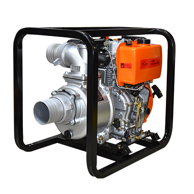 POMPE A EAU EKOMAXX WP40D DIESEL 186F 100MM 6.3KW 3600tr/min  90M³/H R25M A 8M ME17012