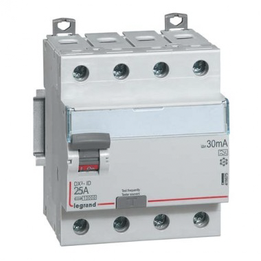 INTER DIFF DX3-ID 4PG 25A 300MA AC 411664