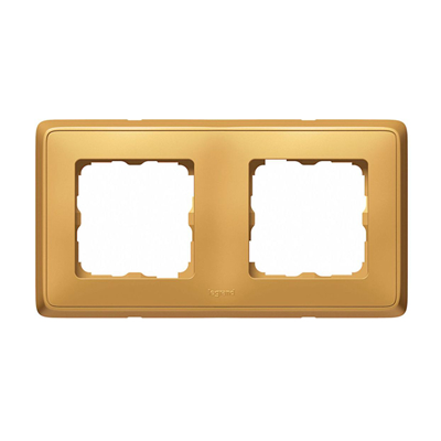 CARIVA PLAQUE 2POSTES OR* 773662