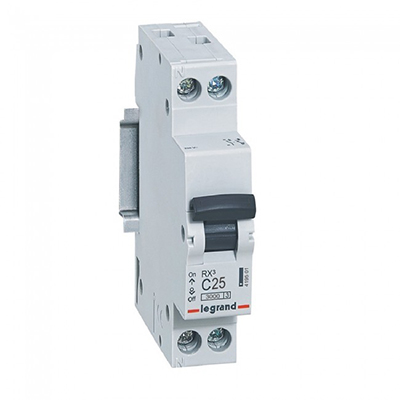 DISJONCTEUR RX3 1P+NG C25 3000A 419501