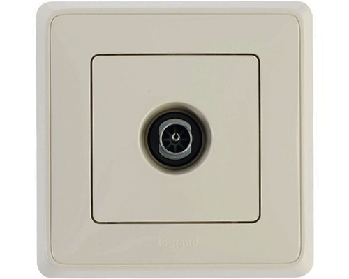 CARIVA IVOIRE PRISE TV SIMPLE ETOILE MALE COMPLET 773978