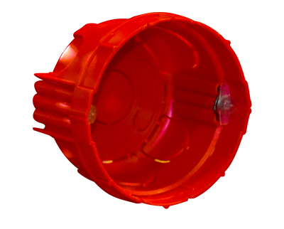 BOITE D ENCASTREMENT BATIBOX MACONNERIE 67MM AVEC VIS 1P PROF 40 080108