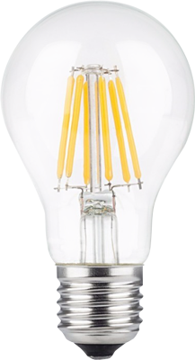 AMPOULE  LED CE A60 E27 8 W 3000 K 1050203294 (dstk)