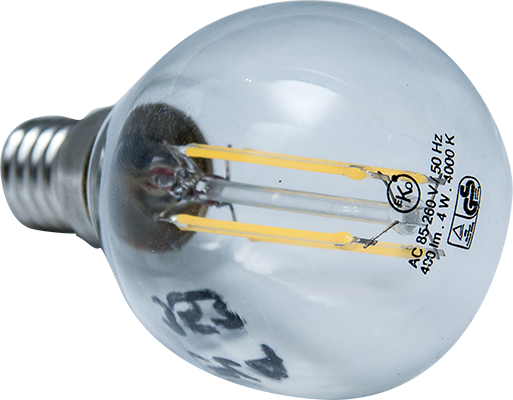 AMPOULE  LED CE G45 E14 4 W   4000 K 1050203320 (dstk)