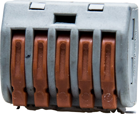 BORNE DE  CONNEXION  5 connet°  24 A/400 A EKO  2100201016