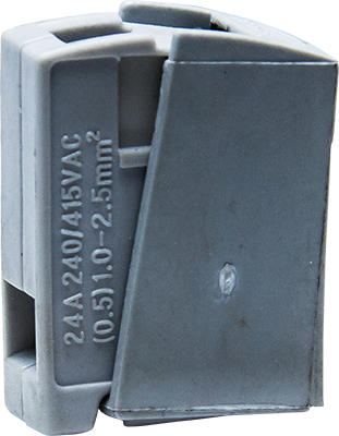 BORNE DE  CONNEXION  1 in 1 out connet°  24 A/400 A EKO  2100201017