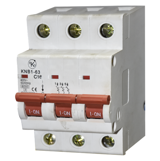 DISJONCTEUR YC65N-3P 16A ME61012