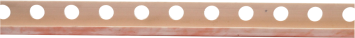BAGUETTE D'ANGLE PVC 2,45ML 130 ROSE (dstk)