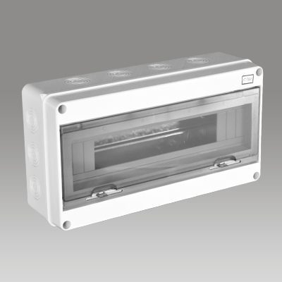 BOITE DE DISTRIBUTION IP65  18MODULES  L365 x W198 x H108 mm 2100902005