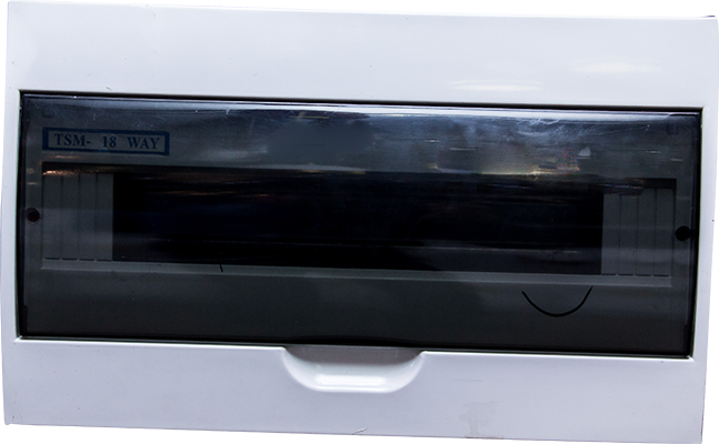BOITE DE DISTRIBUTION MONTE IP20 18MODULES L360 x W220 x H100 mm  2100902014