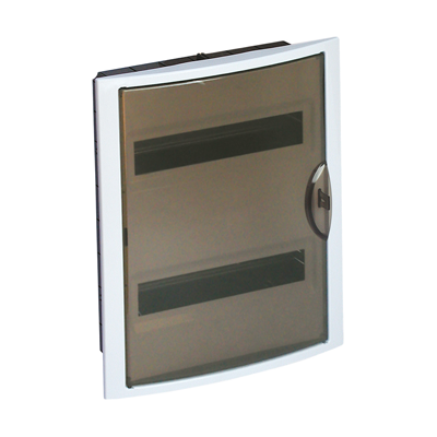 COFFRET DISTRIBUTION ENCAST 320X420X75MM 28MOD.PORTE FUMMEE  5250PF-FR SOLERA