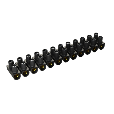 BARRETTE DE CONNEX.NOIR 2,5mm2 450V  RE2,5/10N-FR SOLERA