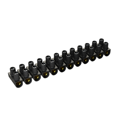 BARRETTE DE CONNEX 16mm2-450V NOIRE  RE16/10N-FR SOLERA