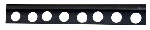 BAGUETTE D'ANGLE PVC 8MM 2.45M SC10 NOIR (dstk)