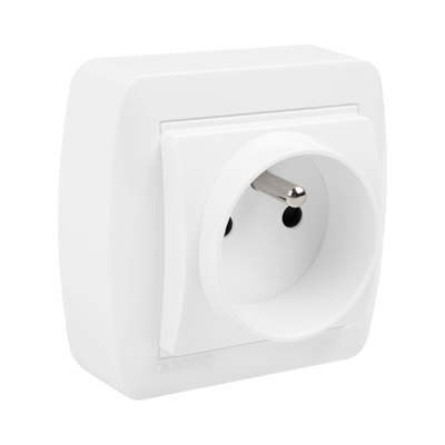 PRISE FRANC. 2P+ T 16A 250V TERRE  MUR60FU-FR SOLERA