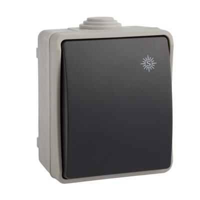 COMMUTATEUR ETANCHE 10A X250V  IP 54  3303FR SOLERA