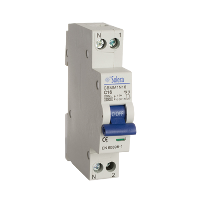 DISJONCT.MAGNET.1P+N,16A SOLERA CBMM1N16FR SOLERA