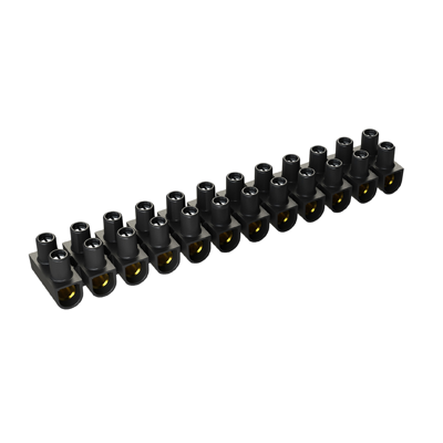 BARRETTE DE CONNEXION NOIR 6MM² -450V  RE6/10N-FR SOLERA