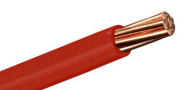 FIL ISOLE RIGIDE ROUGE  0.75KV1C 16MM2  C2PVC-70ø  DUCAB