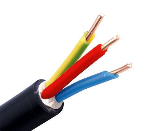 CABLE 1KV3C 4MM2  C1XLP/PVC NOIRE /M DUCAB