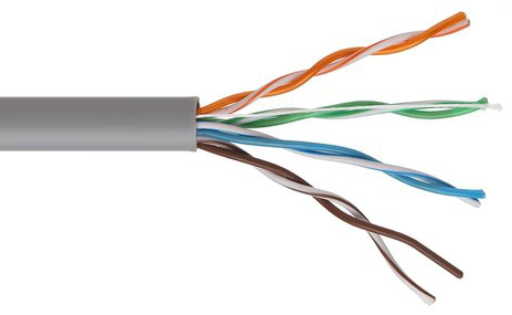 CABLE RESEAU UTP CAT6 grey color 2050301022