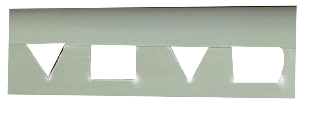 BAGUETTE D'ANGLE PVC 12mm 2,45m VERT CLAIRE DY003 (dstk) (-90%)