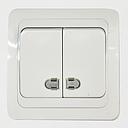 INTERUP DOUBLE AVEC TEMOIN KG 812L 10-16A 250V AVEC BOITIER MZ8812 (DSTK -40%)