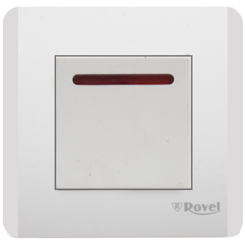 INTERR SONNERIE avec TEMOIN 10A 250V 921209 ROVEL