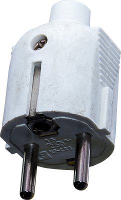 PRISE NF IP20 2P+T male 230 V/16 A 2100104206