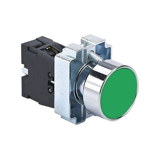 BOUTON POUSSOIR IMPULSION NP2-BA31 1 x ON VERT TECHPOWER 2100905102