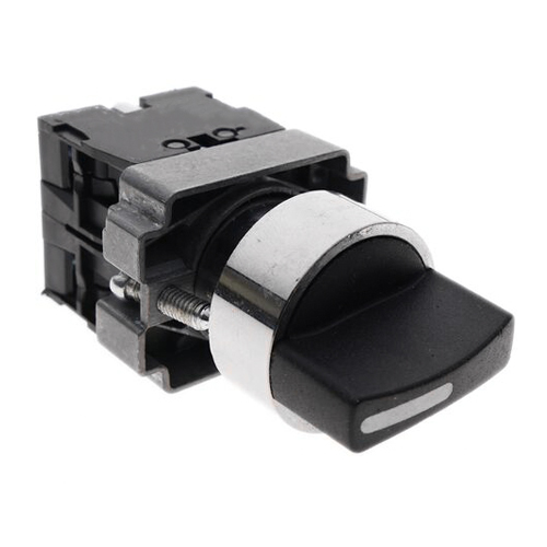 BOUTON TOURNANT CROCHE COURTE 3POSITION  FIXE NP2-BD33  NOIR 2100905110
