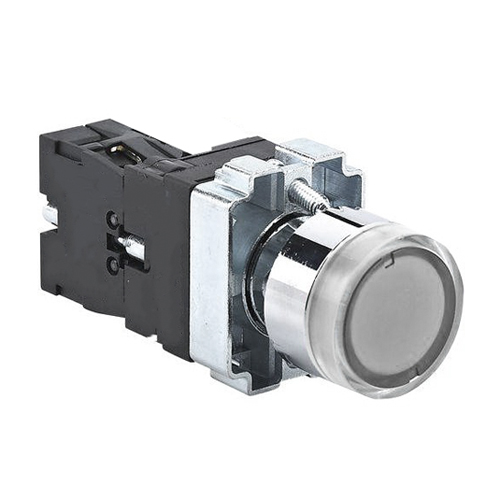BOUTON POUSSOIR LUMINEUX NP2-BW3161 1 x ON BLANC TECHPOWER 2100905118