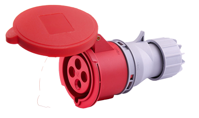 PRISE MOBILE P17  32 A/3P+T IP44 AC 380-415 V  CE EN60309-2 IK09  2100104082