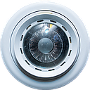 SPOT ENCASTRE BLANC C025 E101 G12 1000V 4A T300