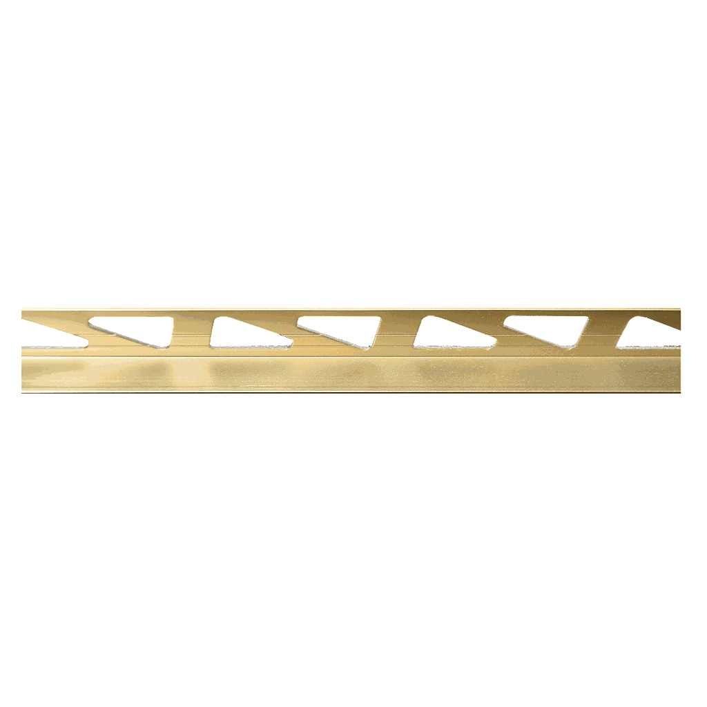 BAGUETTE D ANGLE ALU C2221 (H)8x(L)2500 mm DORE 1071003004