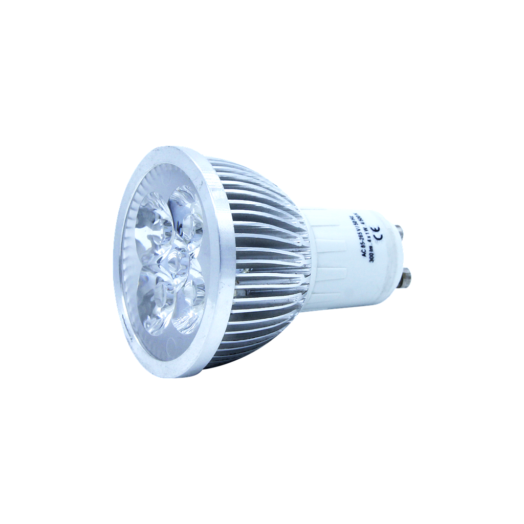 AMPOULE LED SPOT 4W 4000K  CE GU10 300 lm 1050203014