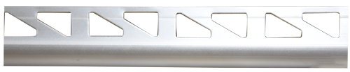 BAGUETTE D ANGLE ALU C2322 (H)10x(L)2500 mm CHROME 1071003005