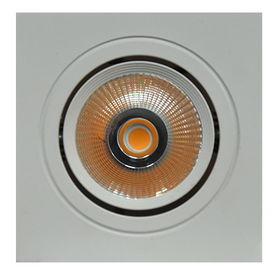 SPOT LED CARRE  ENCASTRE  3W 3000K AC85-256V CE 230 lm 1050203104