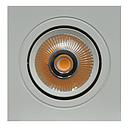 SPOT LED CARRE  ENCASTRE  3W 3000K AC85-256V CE 230 lm 1050203104