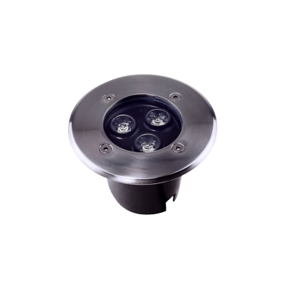 SPOT ENCASTRE AU SOL LED IP67 3x1 W LED CE & RoHS warm white 1050203143