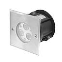 SPOT ENCASTRE AU SOL LED IP67 3x1 W CE & RoHS warm white 1050203148