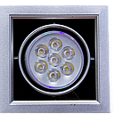 PROJECTEUR ENCASTRE LED AC 85-265V/50HZ 560 lm  7x1 W 60W 4500K   1050203155 (DSTK) (-40%)