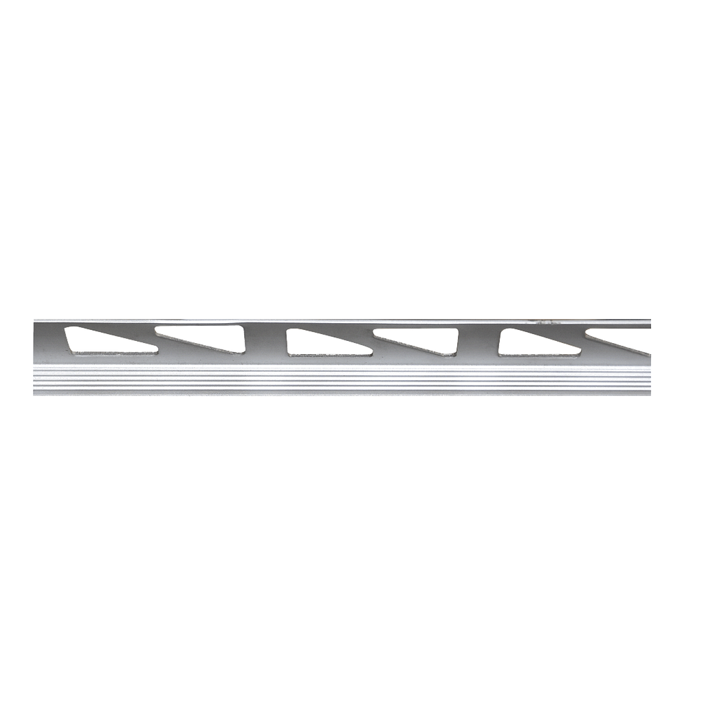 BAGUETTE D ANGLE ALU C1413 (H)8x(L)2500 mm CHROME 1071003014