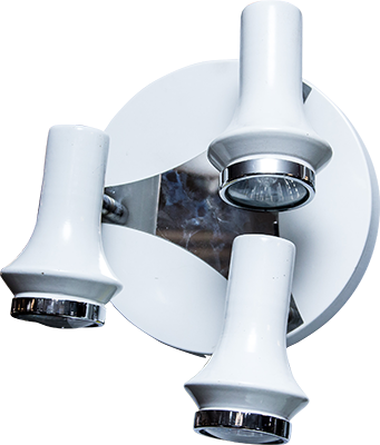 SPOT HALOGENE  GU10 AS-9040-03A-6989 50w ELBE-03 AVEC LAMPE
